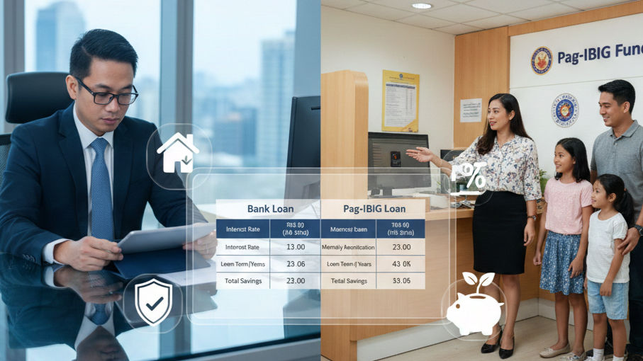 Bank Loan vs. Pag-IBIG Housing Loan: Which One Saves You More Money?