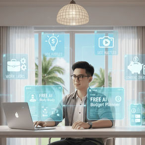 How to Use AI for School, Work, and Side Hustles Without Paying Anything