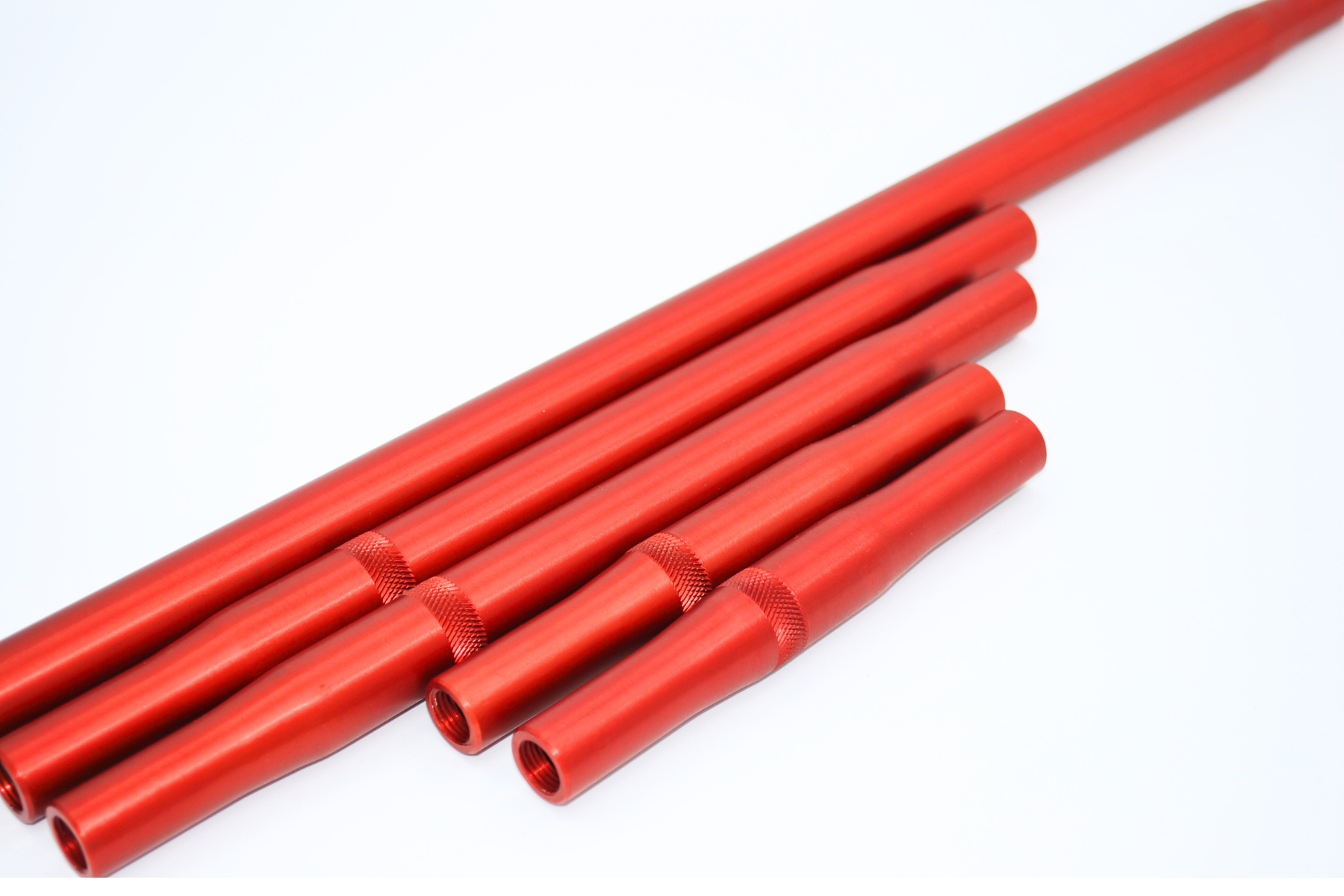 Go Motorsports Legend Cars Red Anodized Radius Rod Package