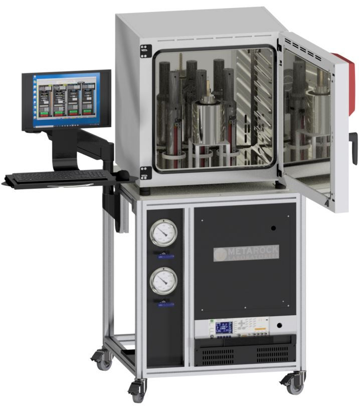 Toluene-Nitrogen Relative Perm Cells