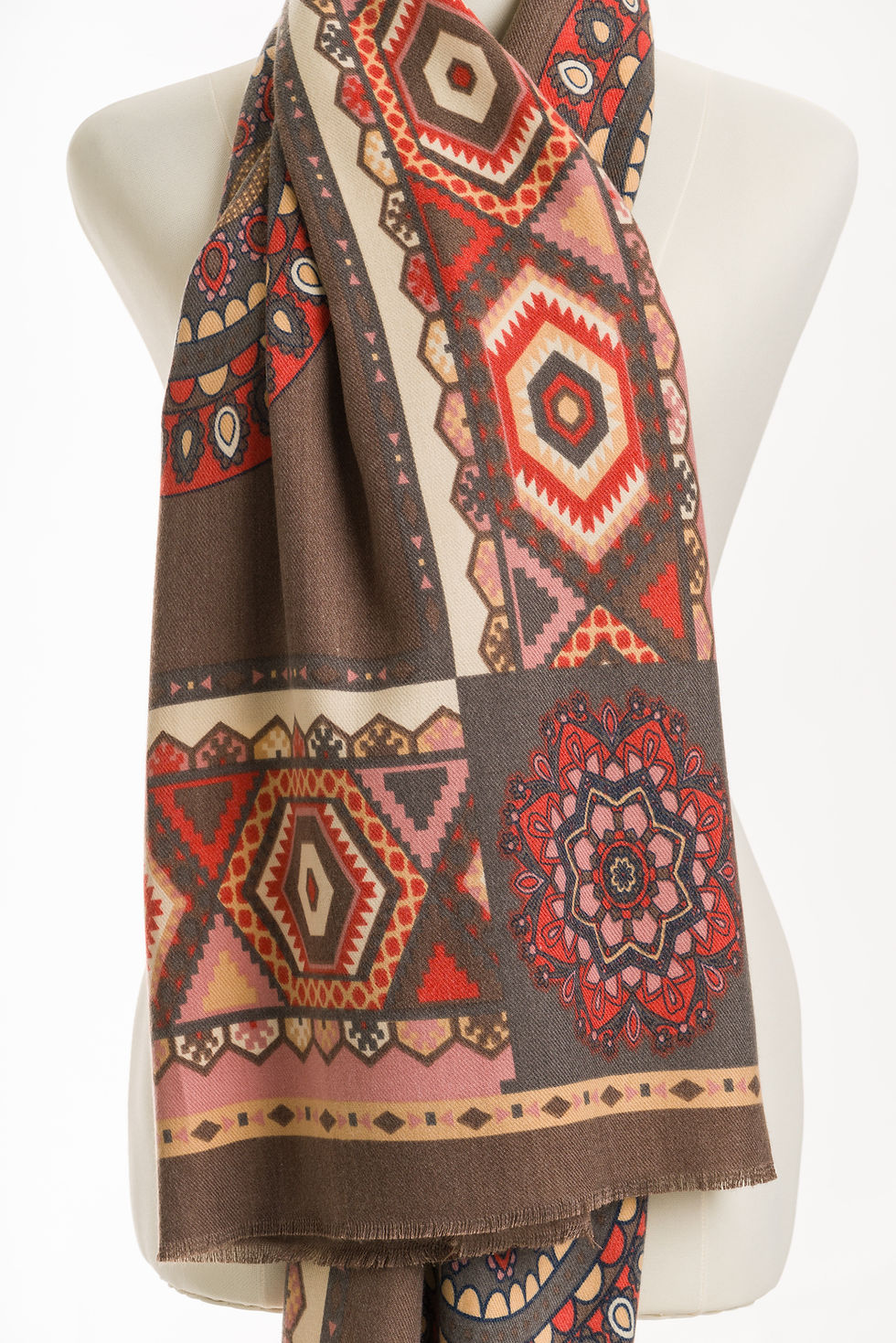 Thumbnail: Vintage by Iyana Ki ~ Camel Wool Scarf