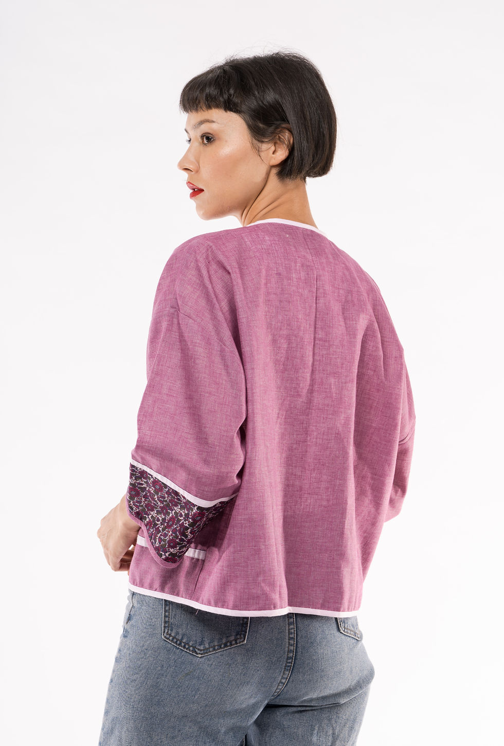 Thumbnail: Roses are Red by Iyana Ki ~ Linen Cardigan
