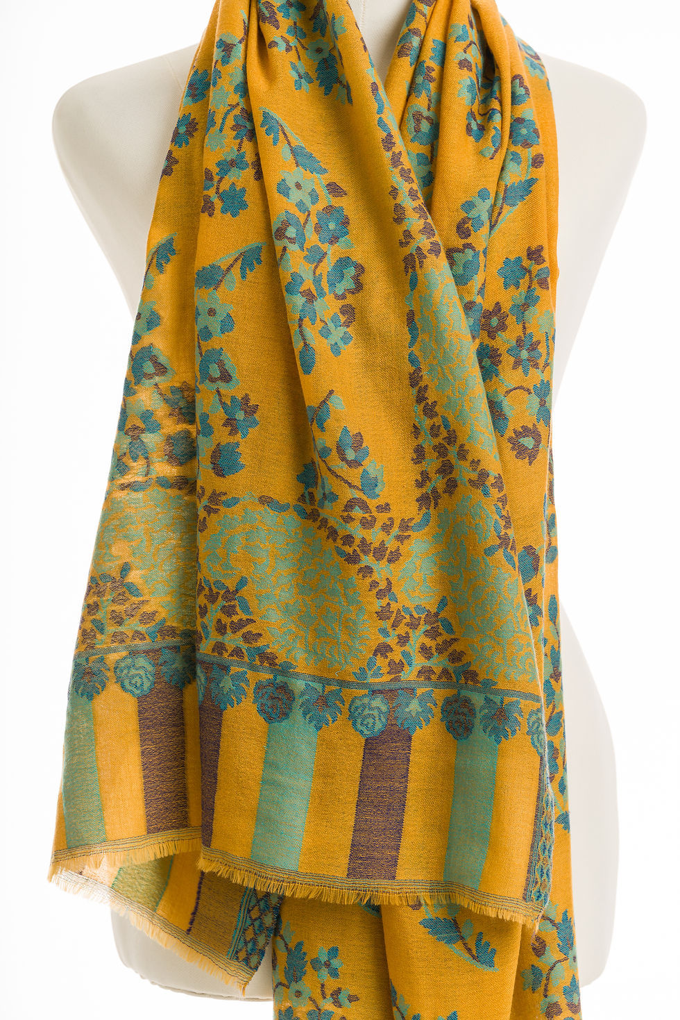 Miniatura: Golden Lady by Iyana Ki ~ Cashmere Scarf