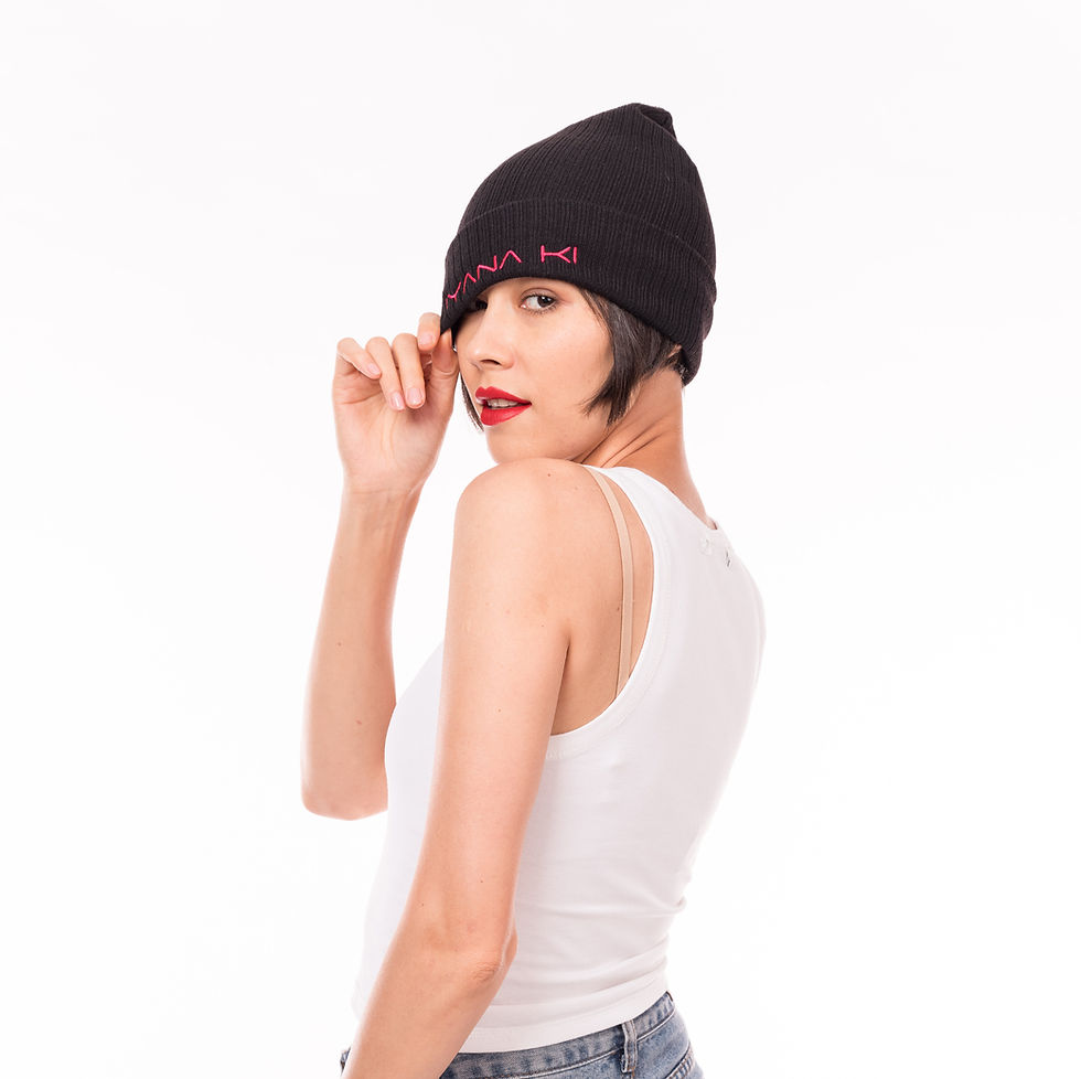 Miniatura: Ribbed Knit Beanie