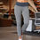 Thumbnail: Lucia High Waisted Workout Leggings - Light Grey
