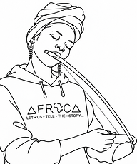 Serene Musician with African Bow Instrument.png