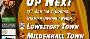 Jan 17 Away to Lowestoft