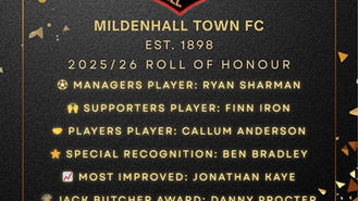 2025/26 Season Award