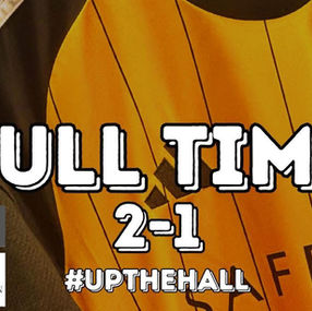 ✅ FULL TIME: WE’VE WON!!! ✅
