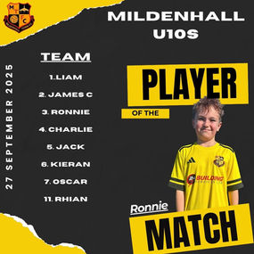 🏆 Mildenhall Town U10s vs Chesterton Eagles 🏆