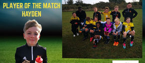 U11'S BLACK Match Day report.