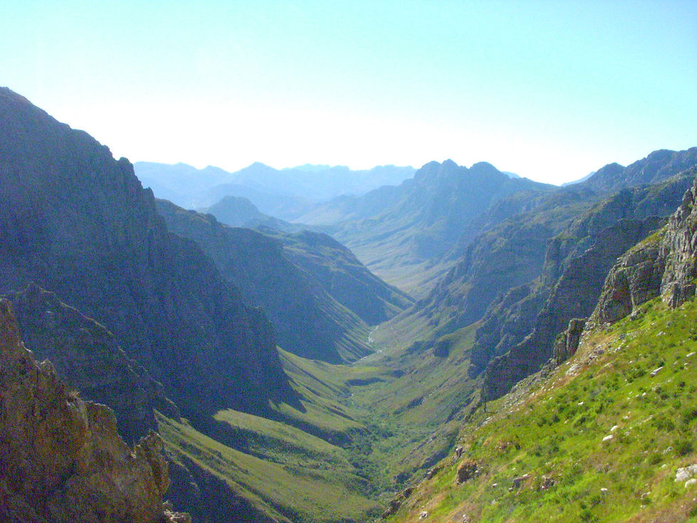 Jonkershoek Panorama Hike