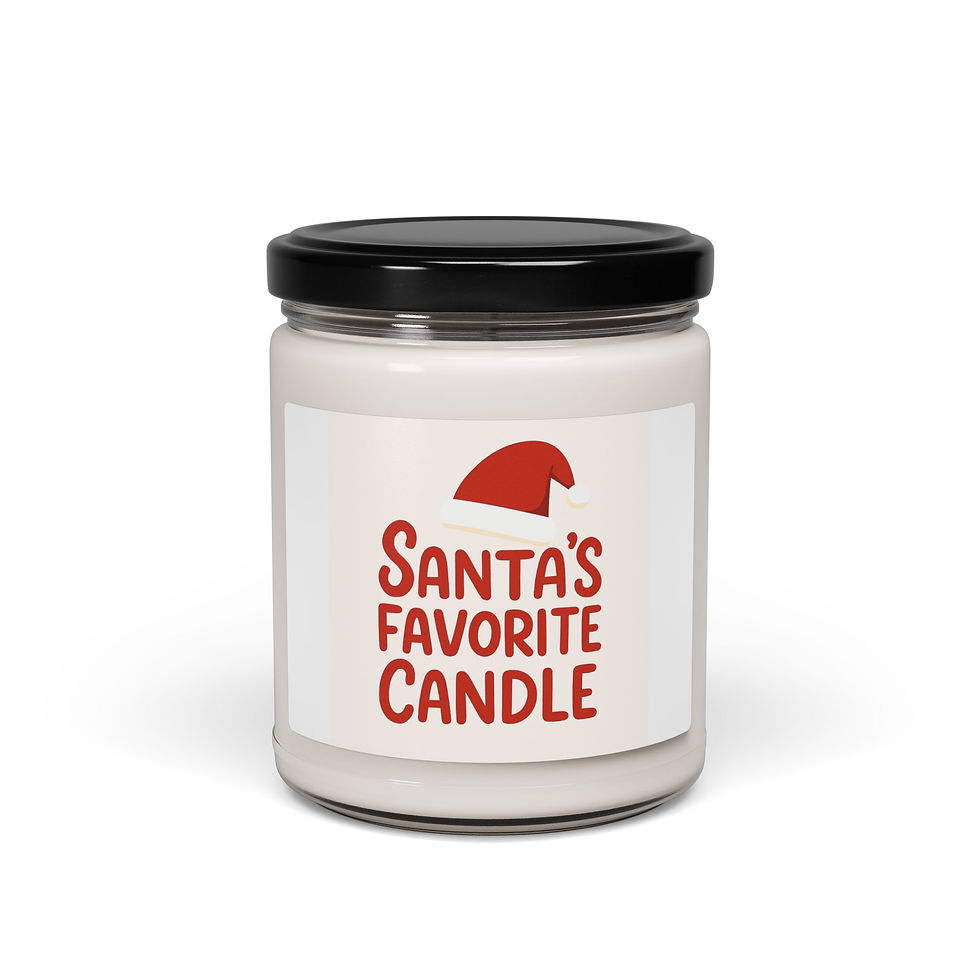 Thumbnail: Santa’s Favorite Candle — 9oz Scented Soy Candle (Holiday Christmas Jar)