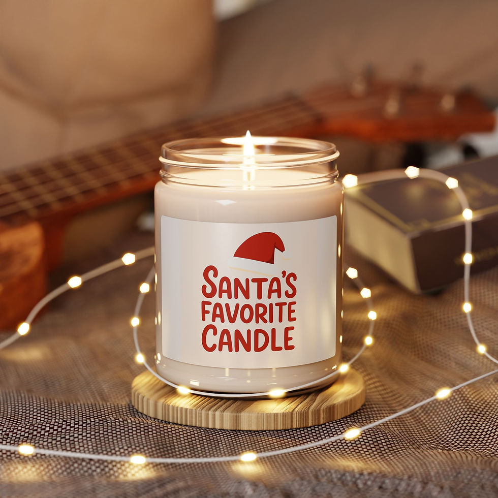 Thumbnail: Santa’s Favorite Candle — 9oz Scented Soy Candle (Holiday Christmas Jar)
