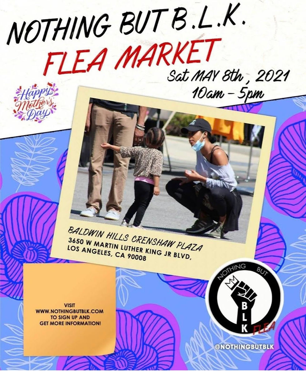 BootieButtah Is Out and About @ Nothing But B.L.K. Flea