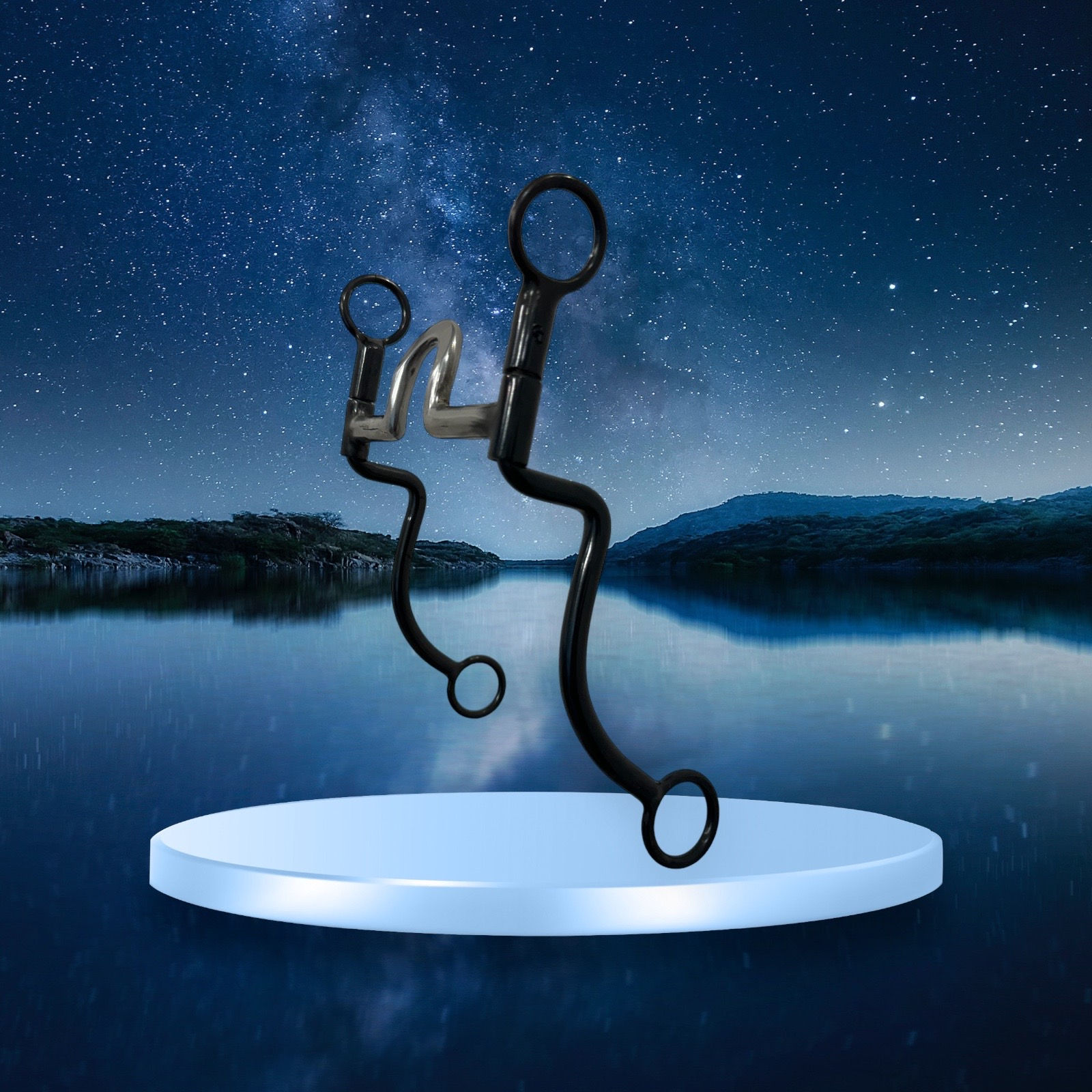 Round 7 Shank LONG with Spooned US  and 1/2" bars