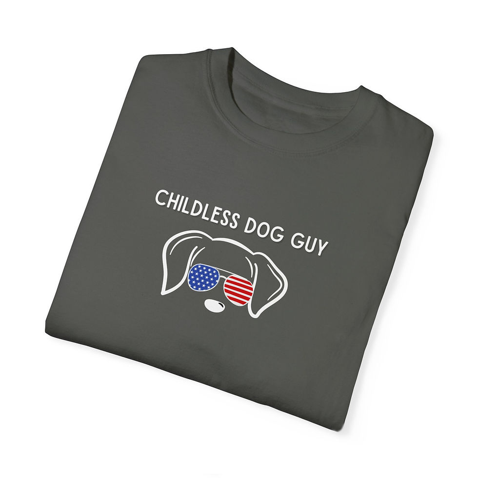 Thumbnail: Childless Dog Guy, Comfort Colors Unisex Tshirt