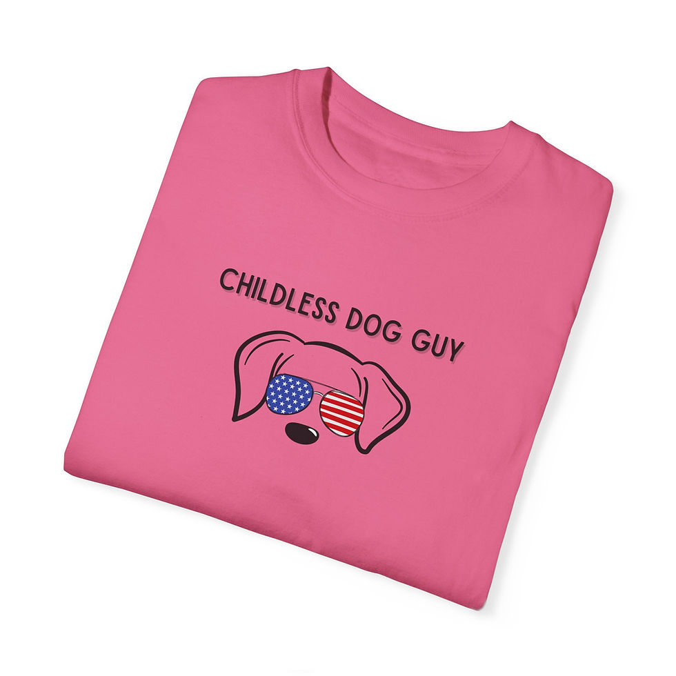 Thumbnail: Childless Dog Guy, Comfort Colors Unisex Tshirt