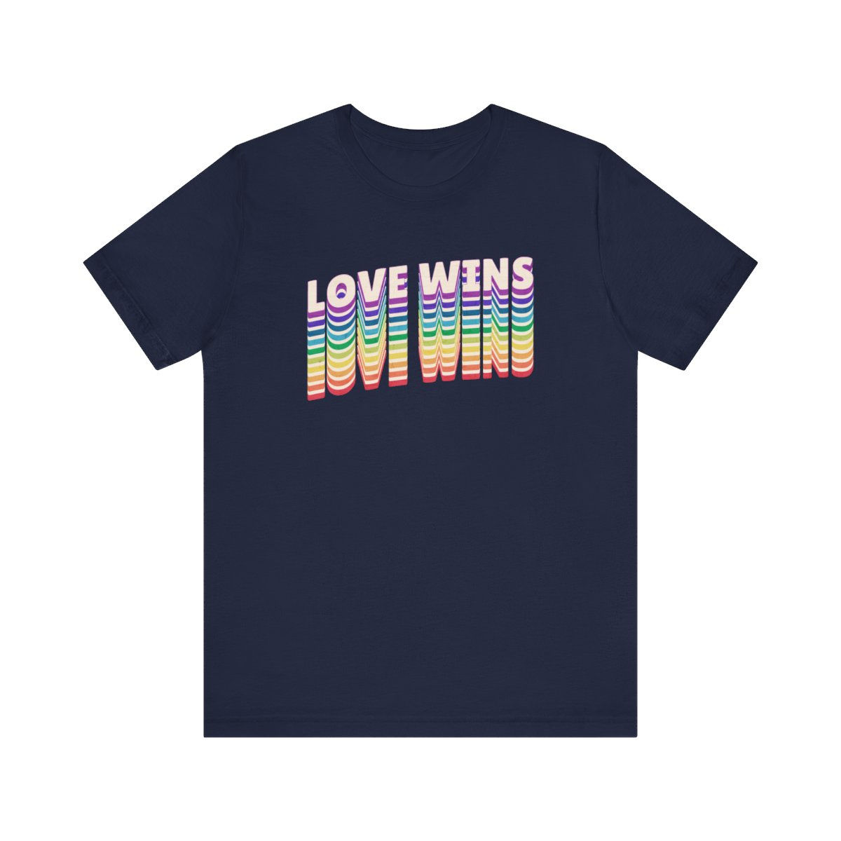 Love Wins, Bella+Canvas Unisex Tshirt