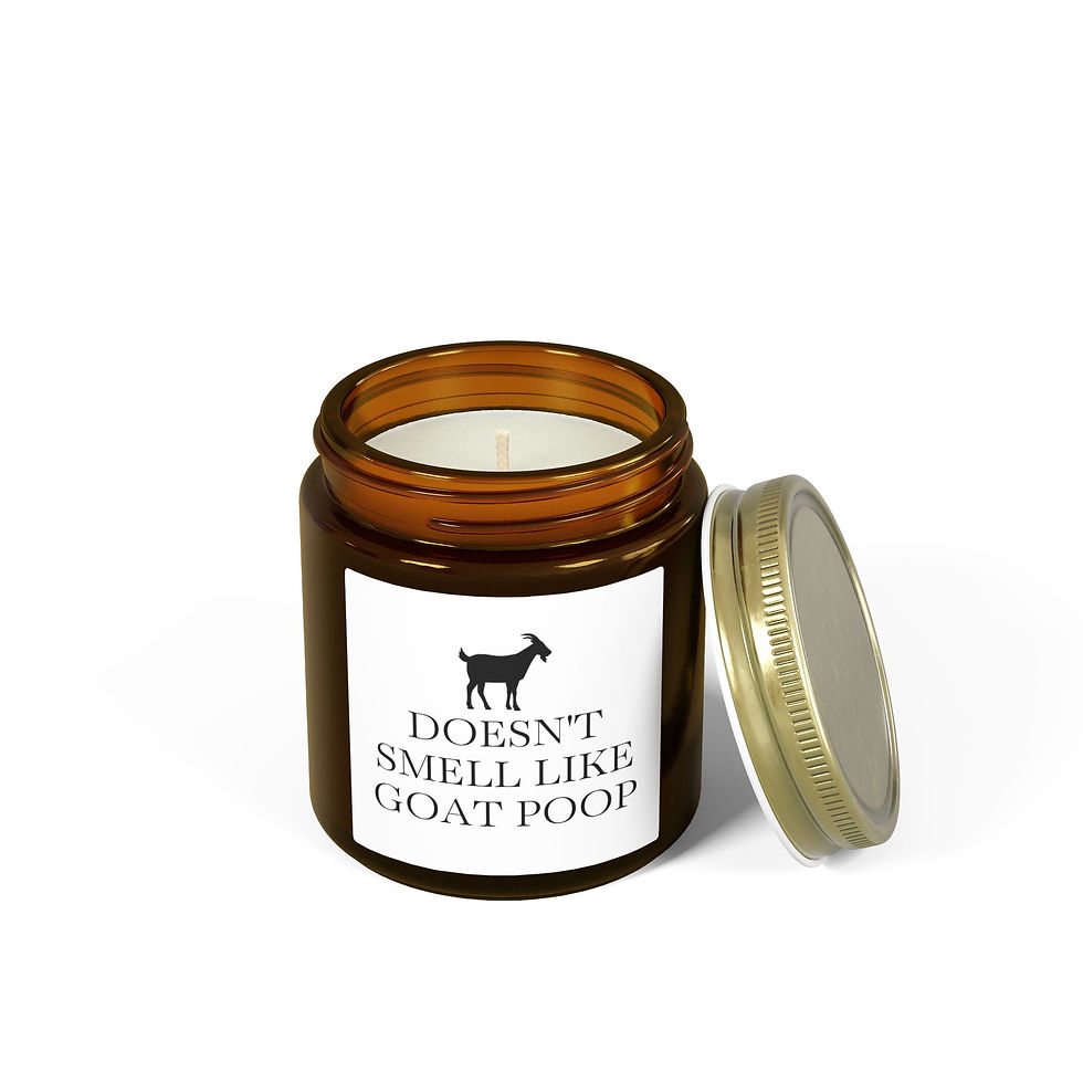 Thumbnail: Not Goat Poop Scented Candle - Funny Farm Candle - Goat Lover Gifts
