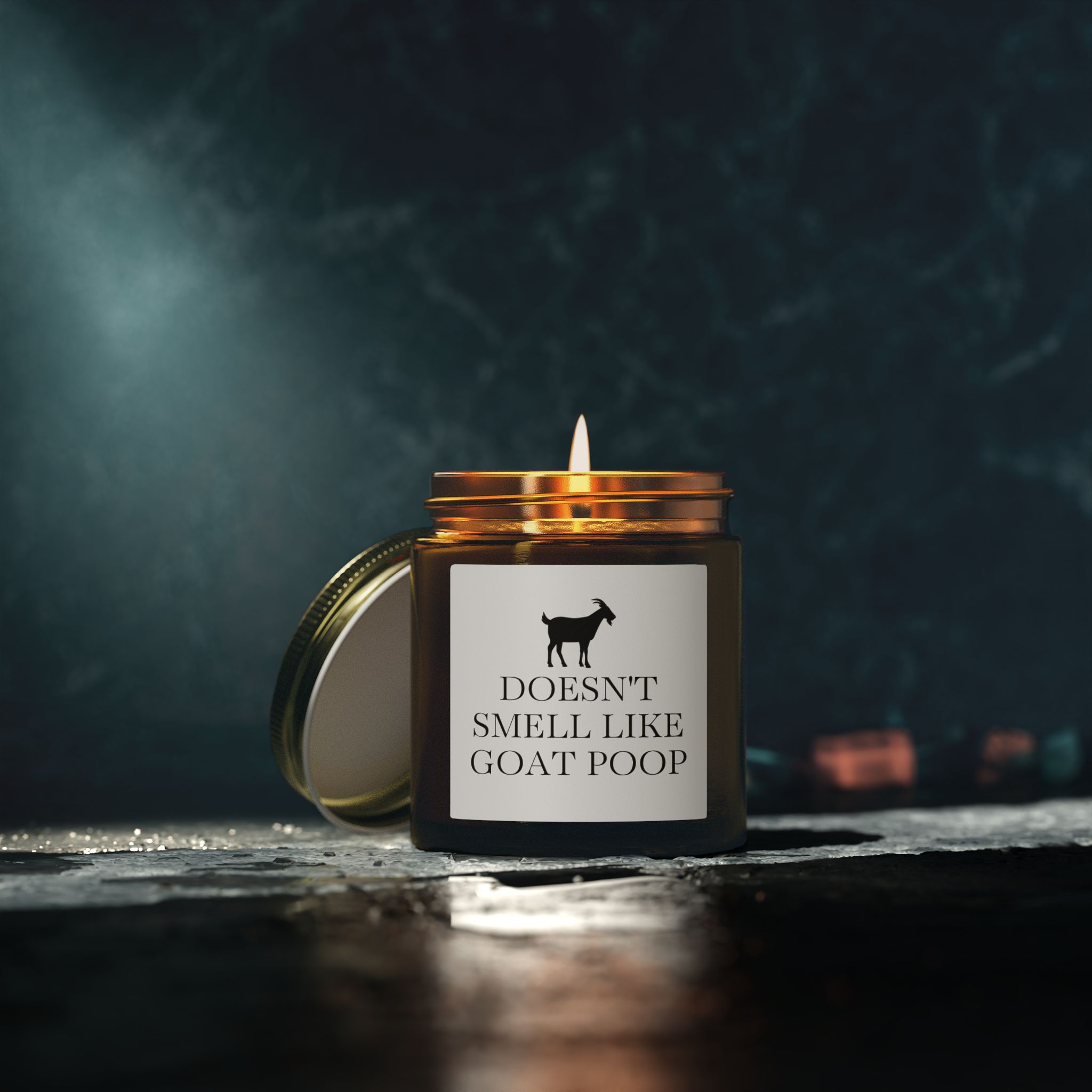Not Goat Poop Scented Candle