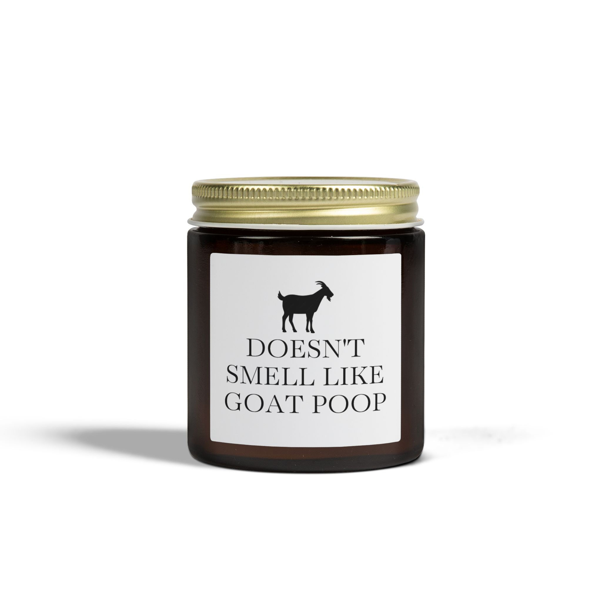 Not Goat Poop Scented Candle - Funny Farm Candle - Goat Lover Gifts