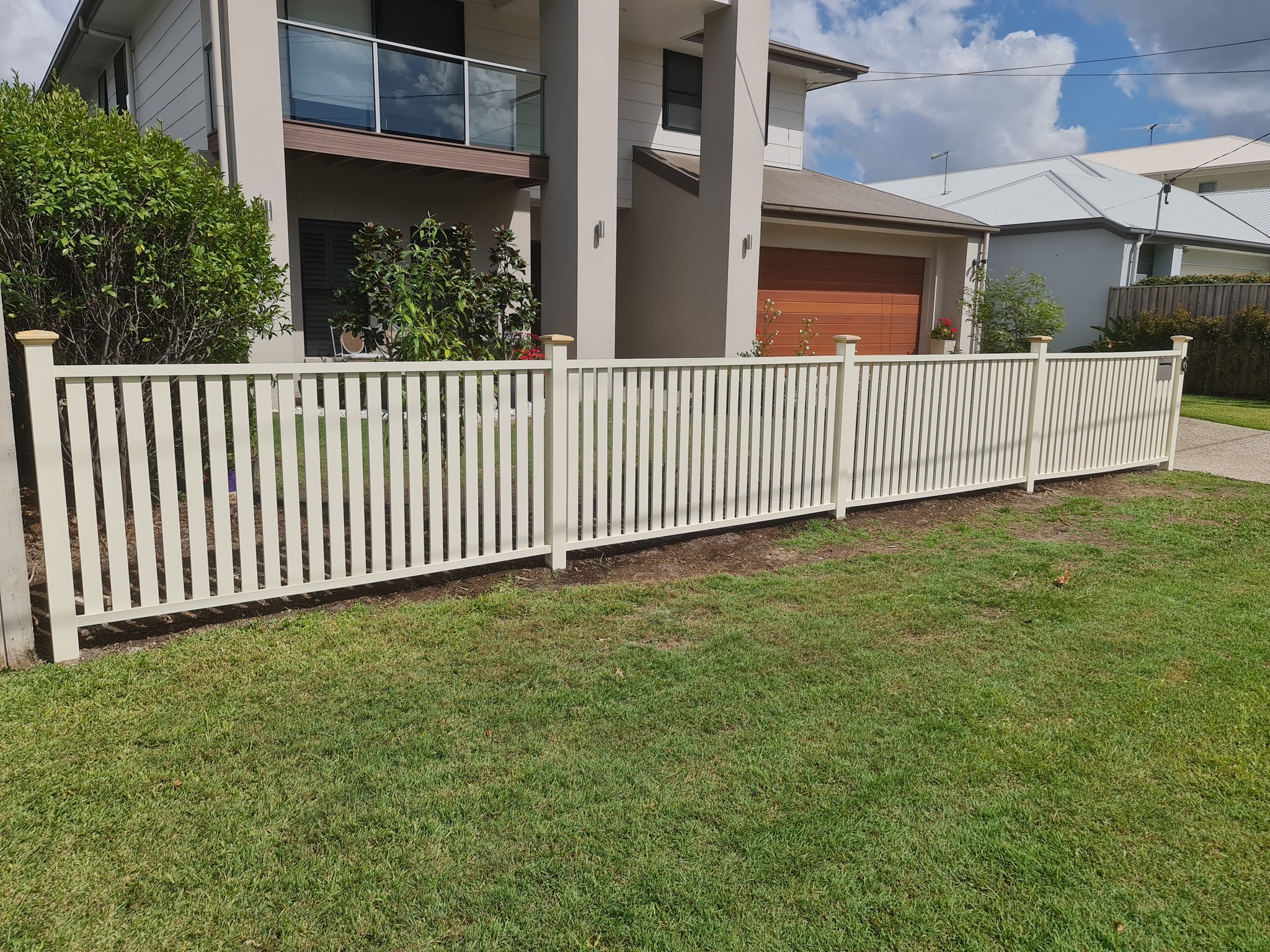 Hubbard's Carpentry project: Front Fence