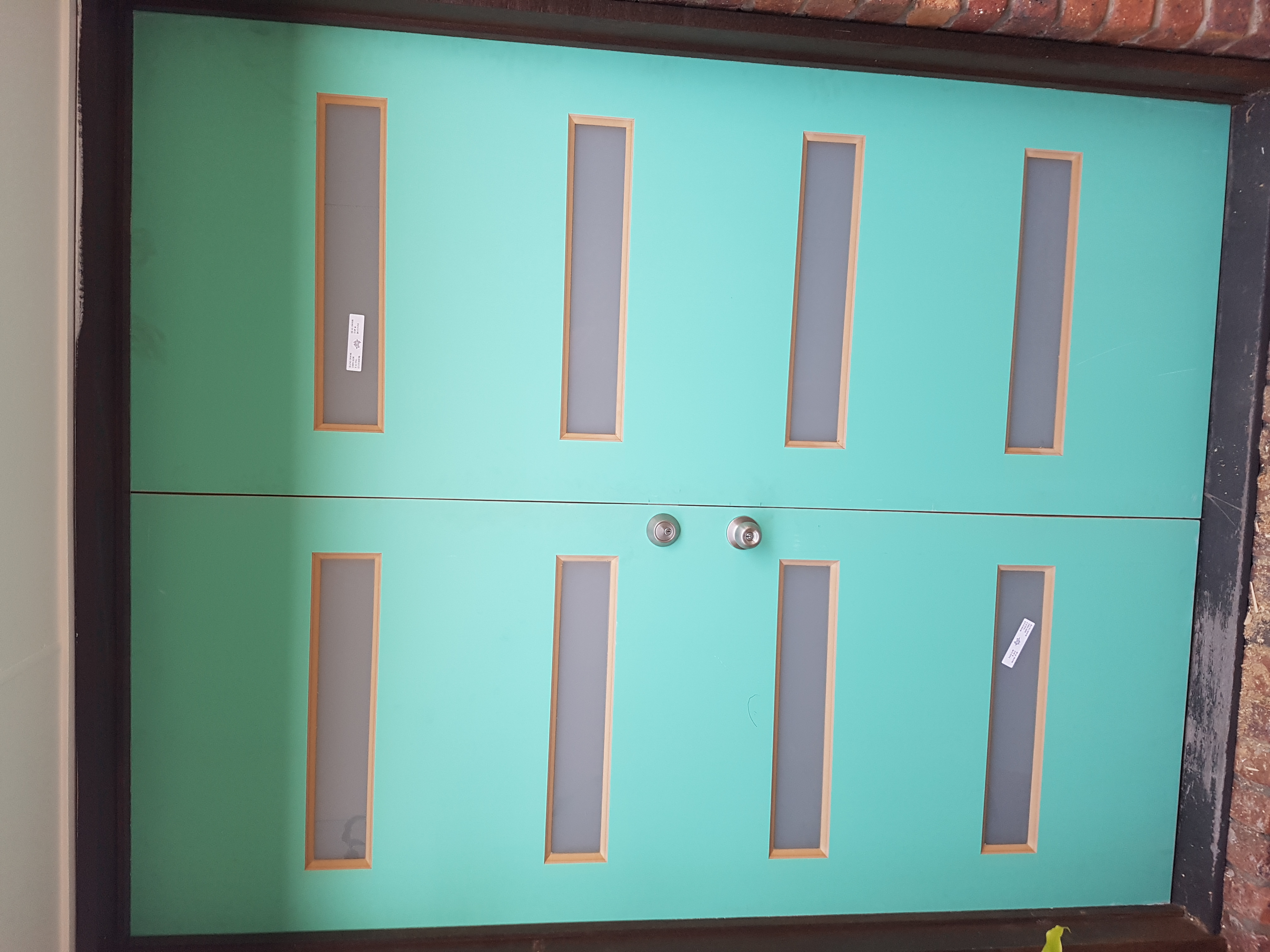 Hubbard's Carpentry project: Double Doors