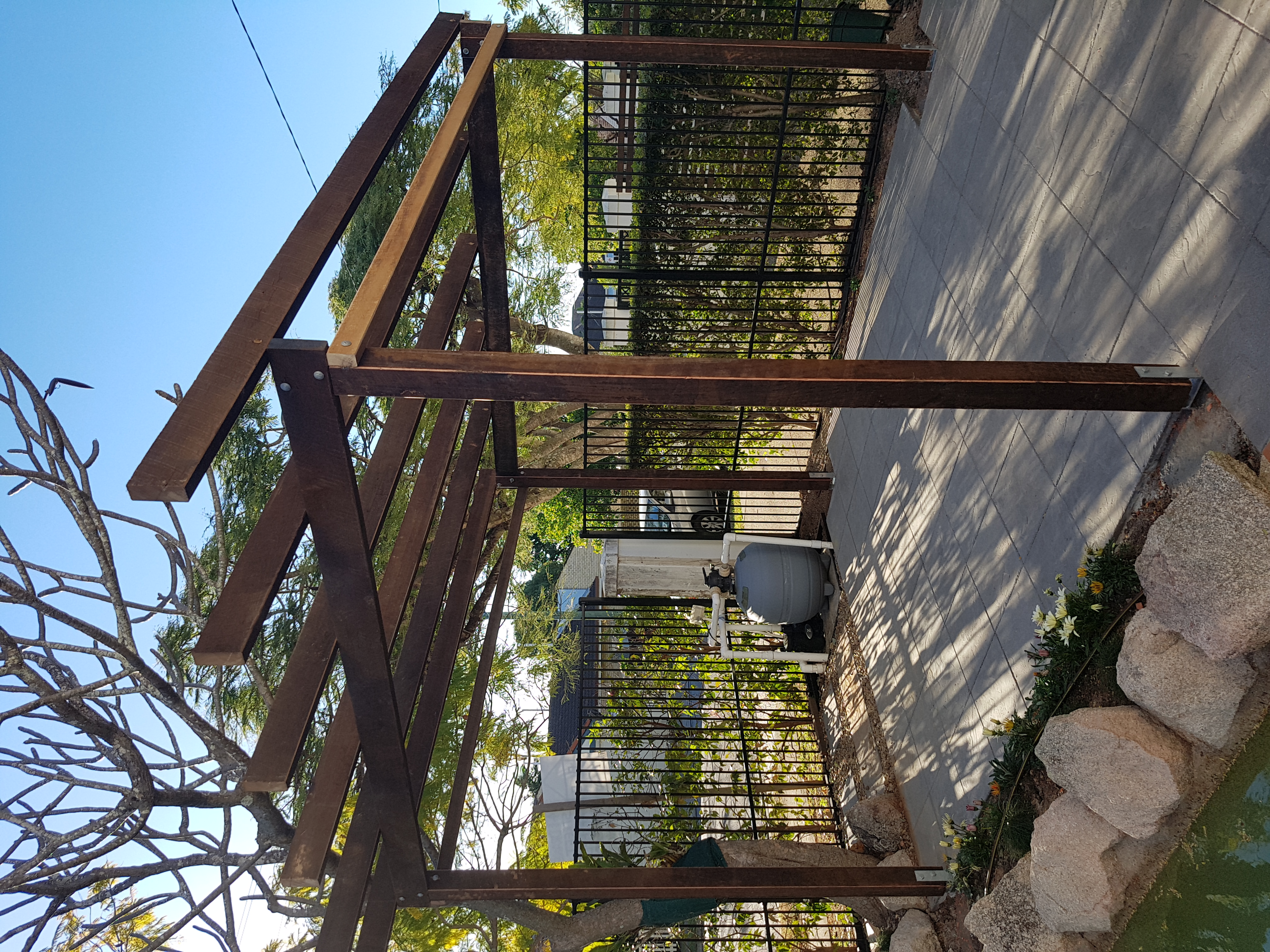 Hubbard's Carpentry project: Gazebo 2