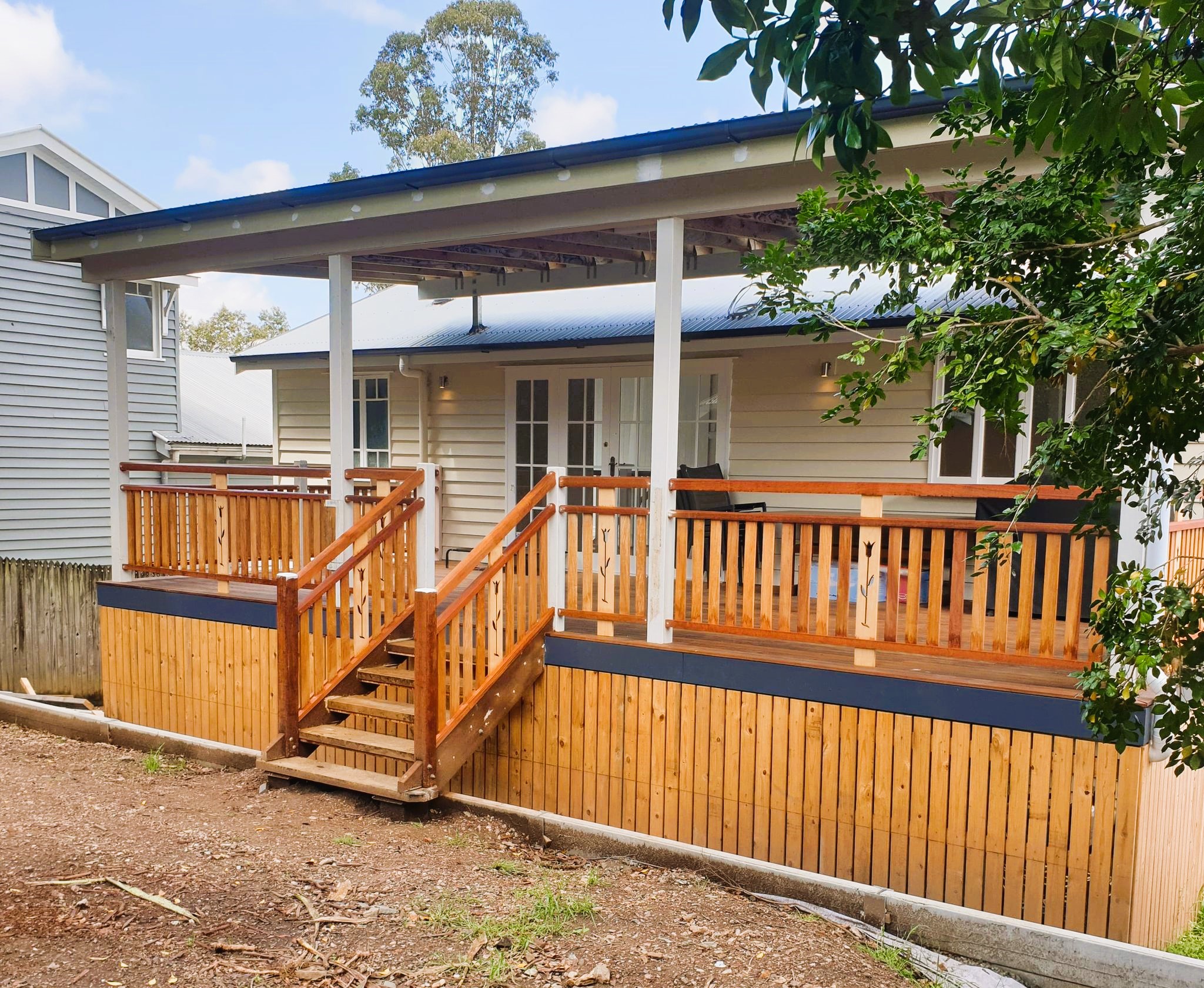 Hubbard's Carpentry project: Handrails