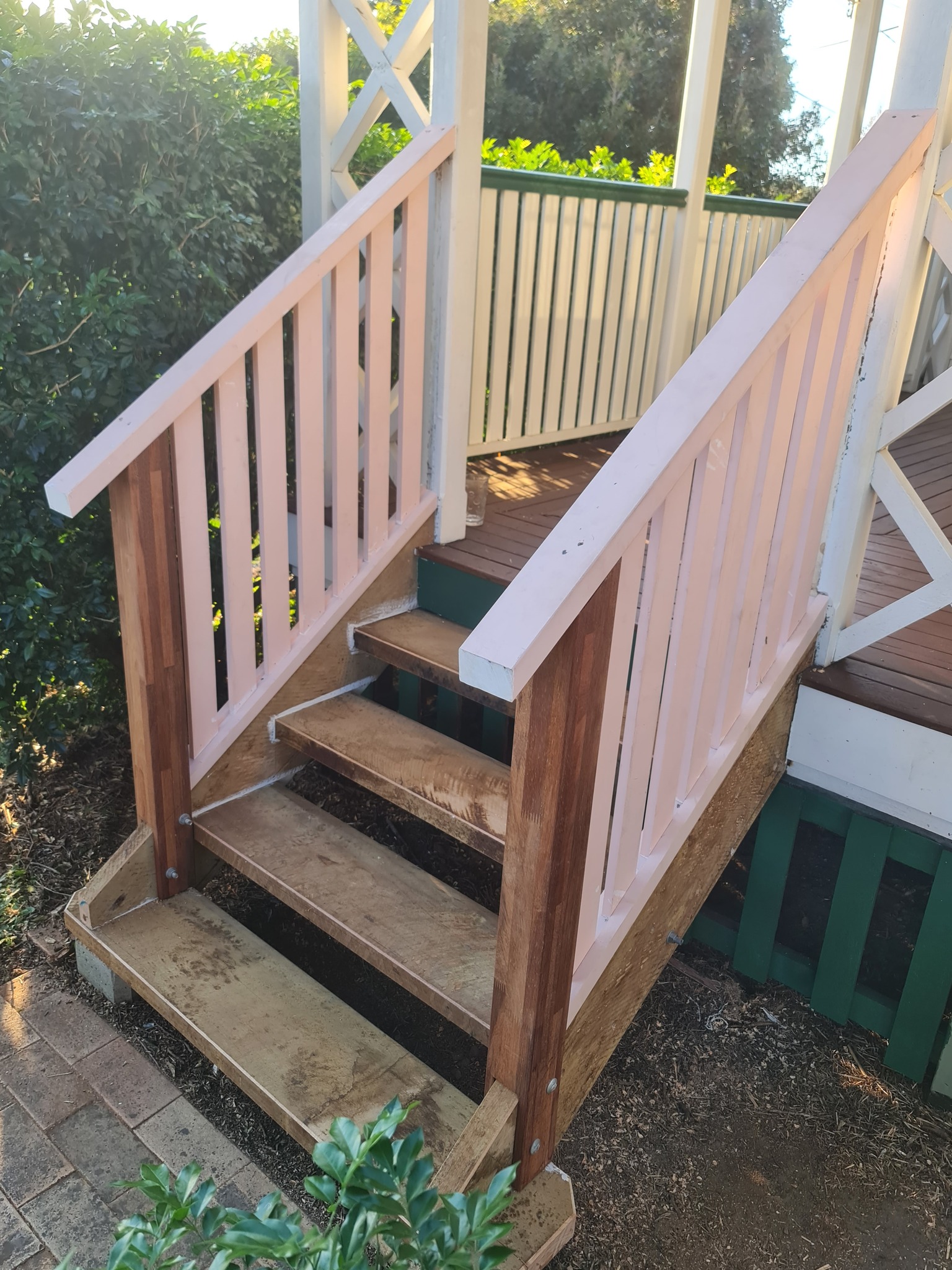 Hubbard's Carpentry project: Steps