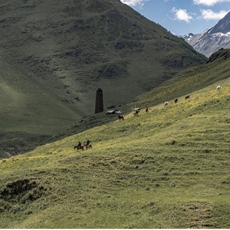 The changing architecture of Tusheti mountain villages in northern Georgia
