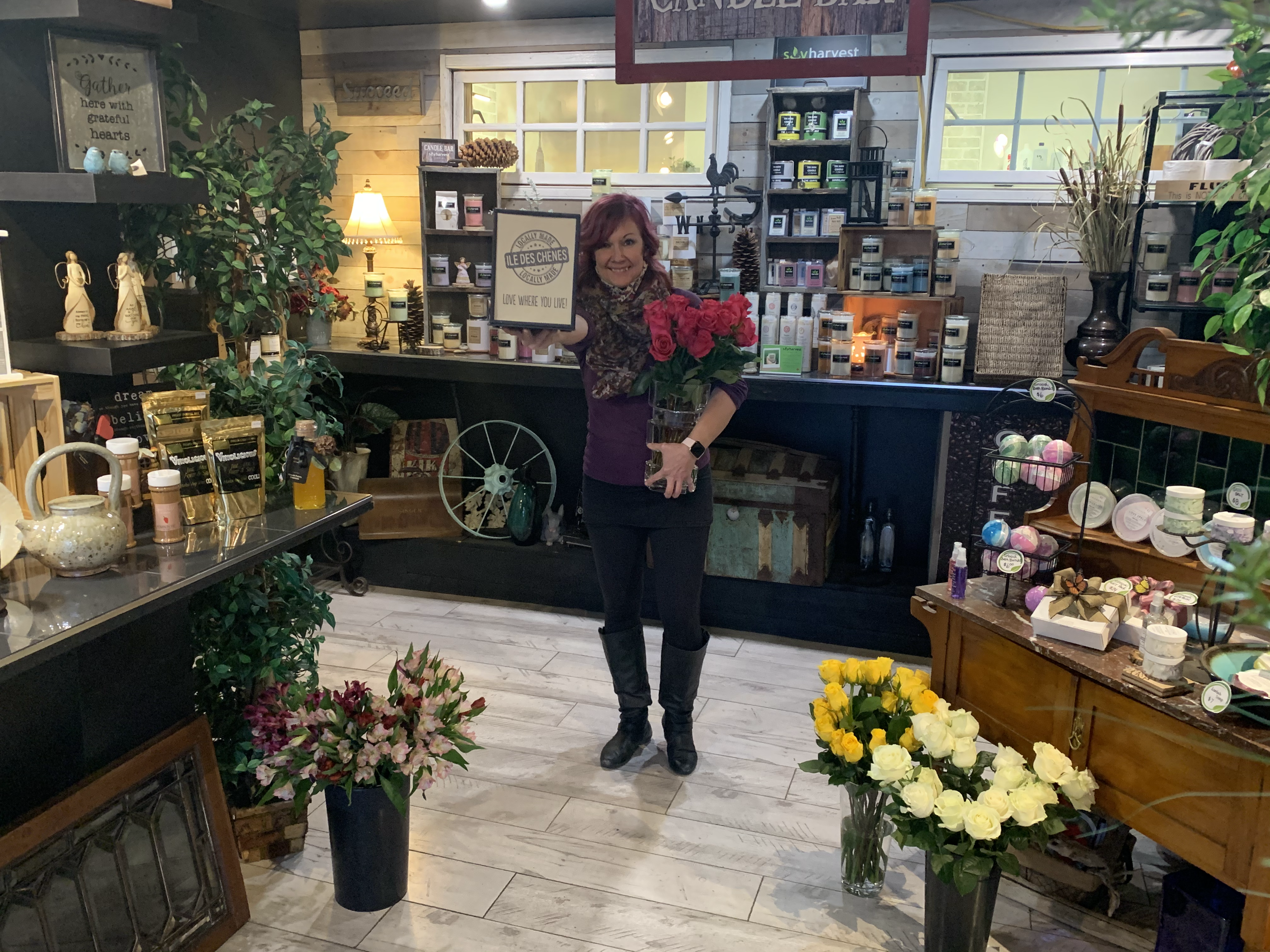 Brenda in the Boutique!