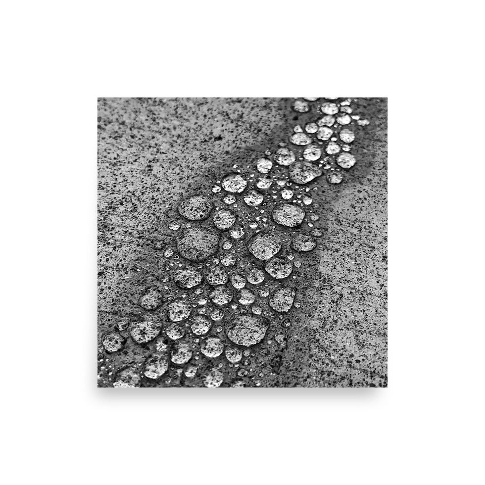 Miniatura: Río de hormigón, arte de la pared