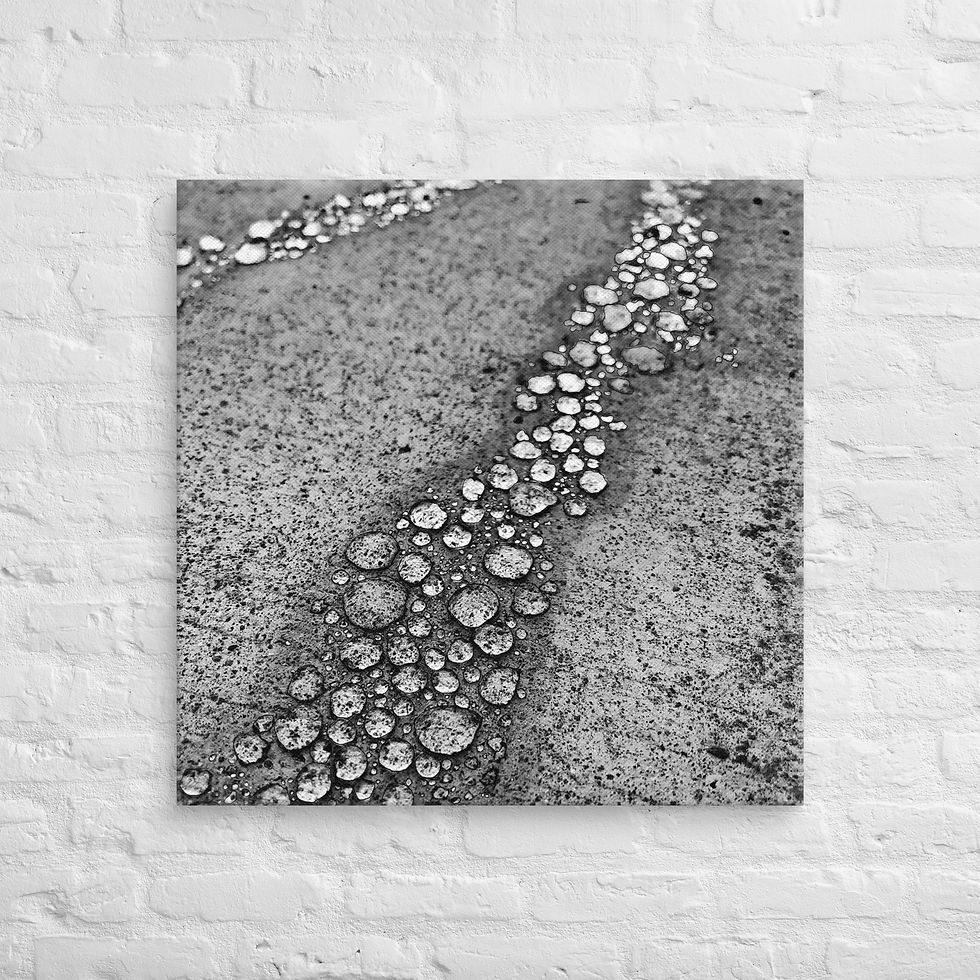Thumbnail: Concrete River, Canvas Wall Art