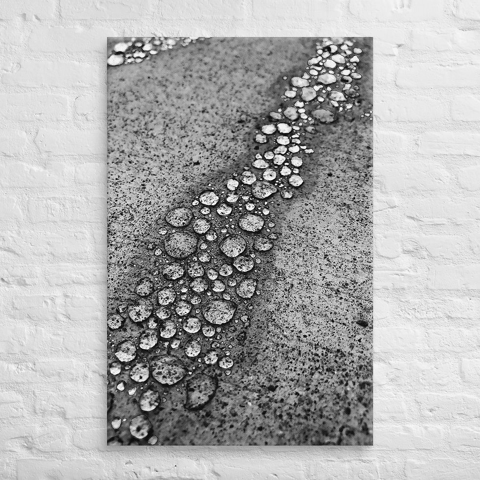 Thumbnail: Concrete River, Canvas Wall Art