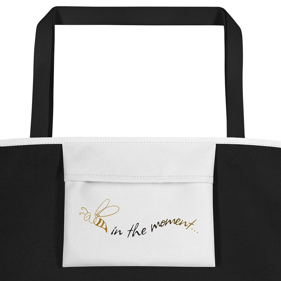 Thumbnail: Tiger Lily In Stripes, 16x20 Tote Bag
