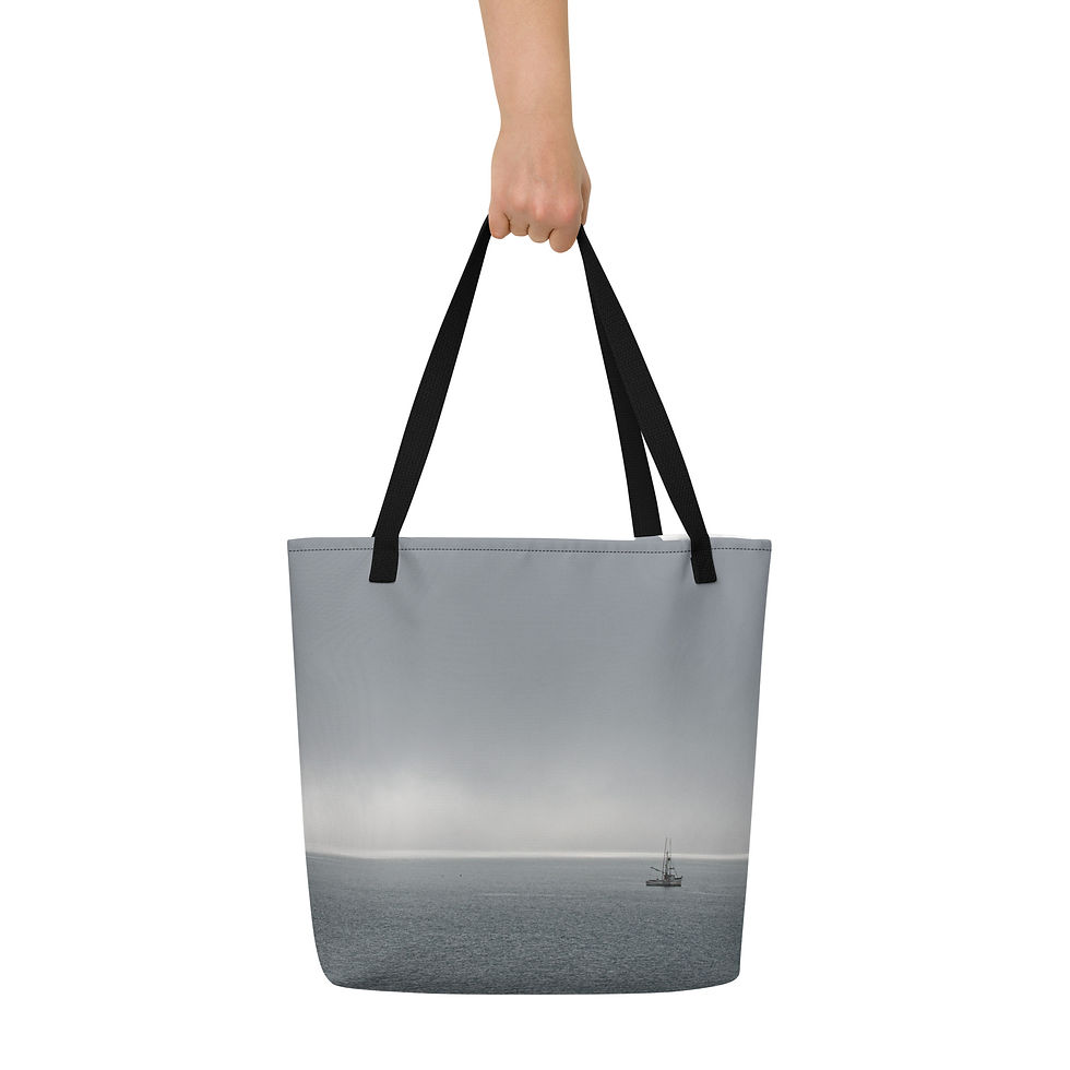 Thumbnail: Light Breaks, 16x20 Tote Bag