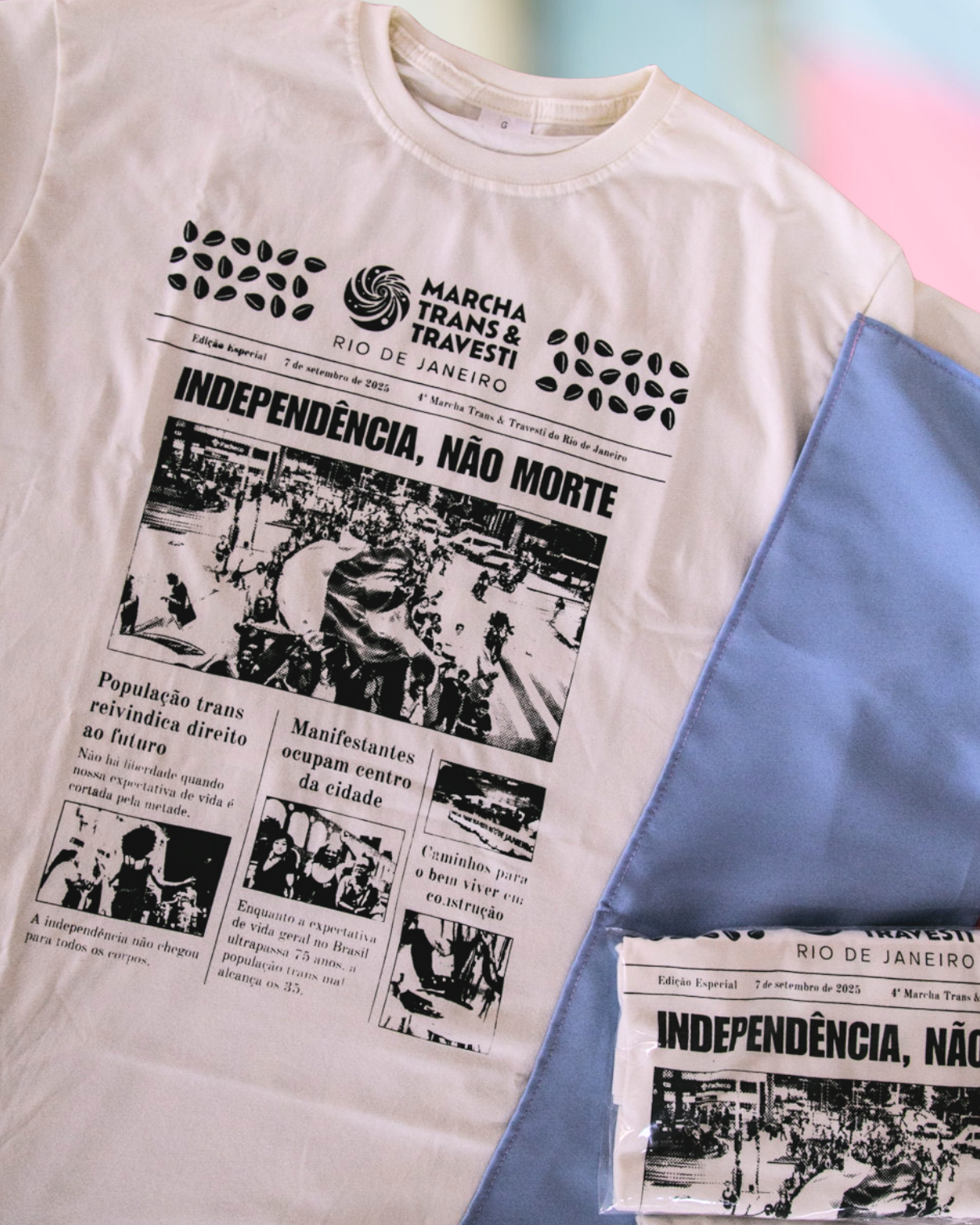 Camiseta Marcha Trans RJ 2025