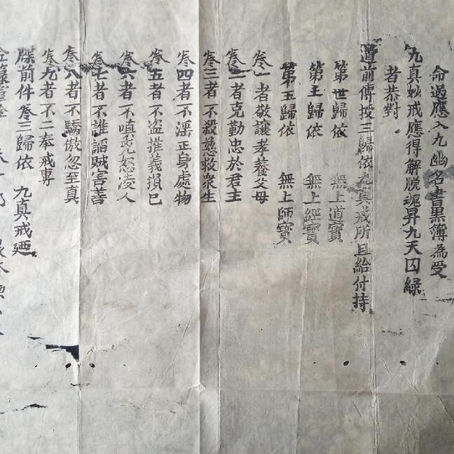 What are the Nine True and Wonderful Precepts