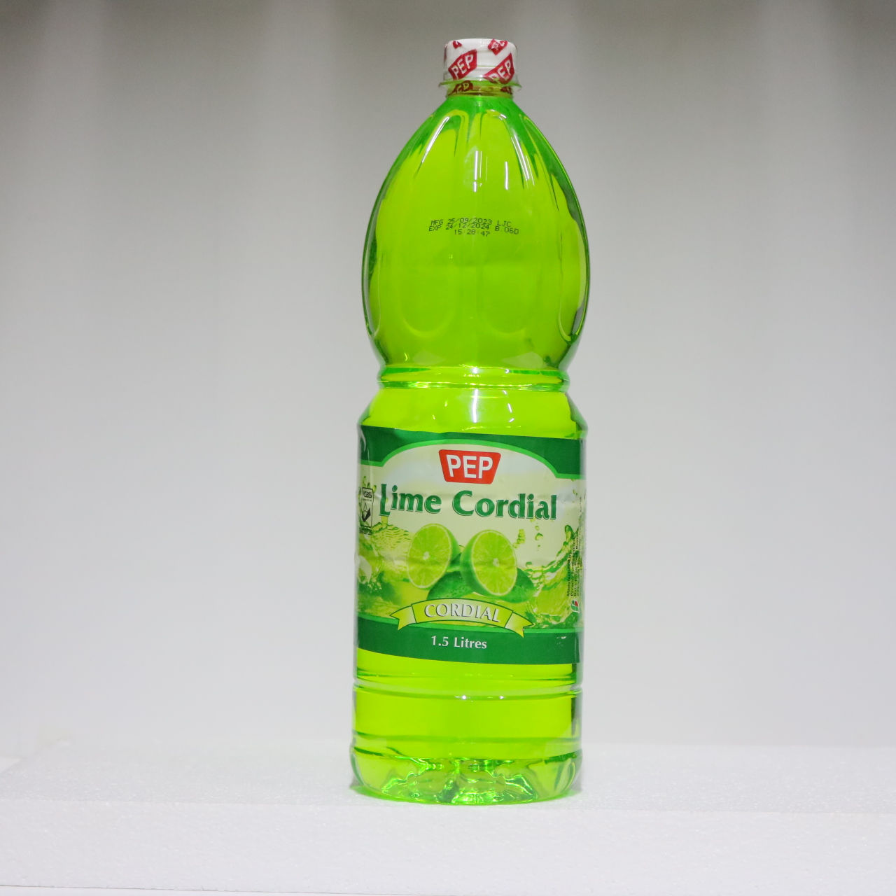 PEP Lime Cordial 1.5L