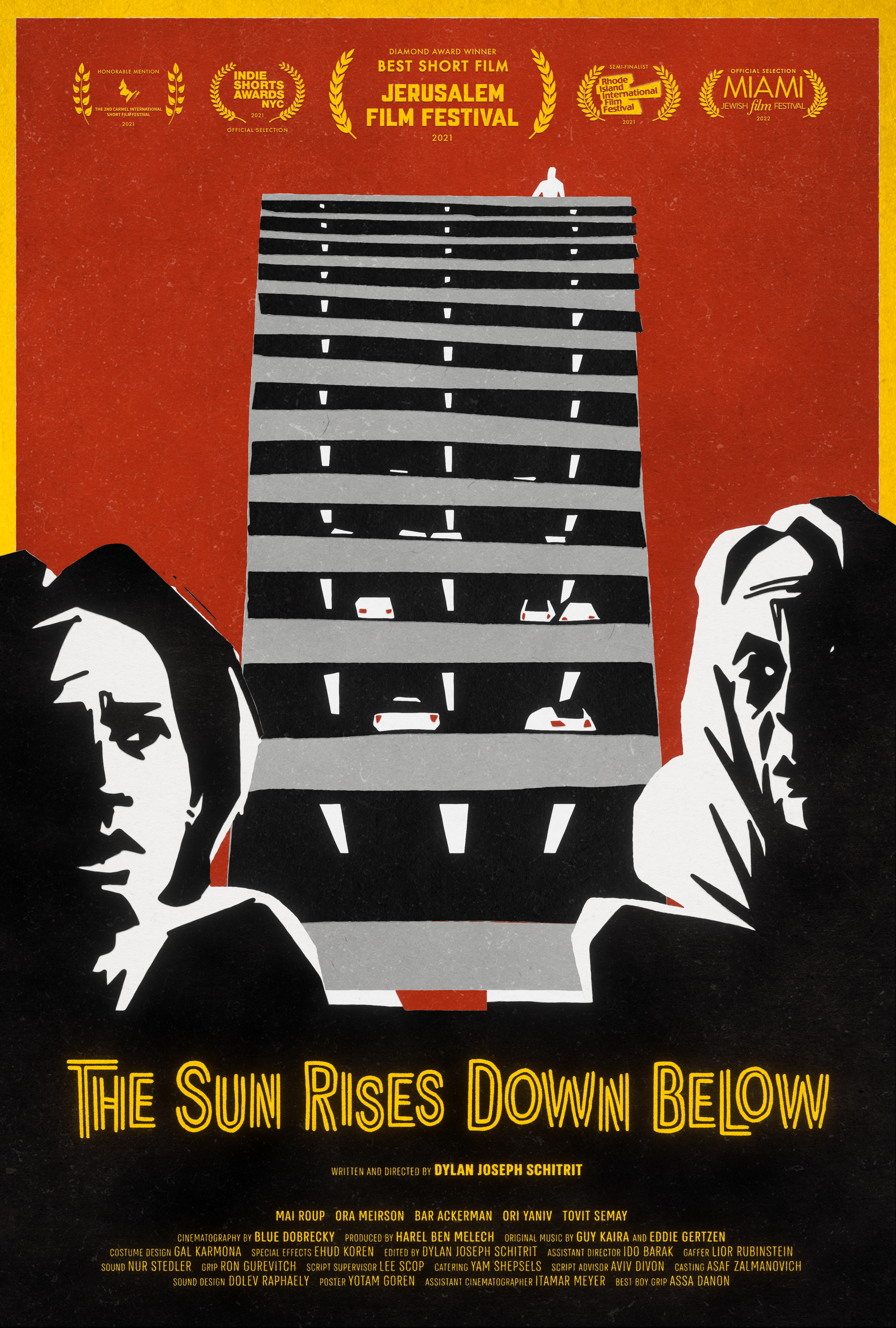 The Sun Rises Down Below — original poster