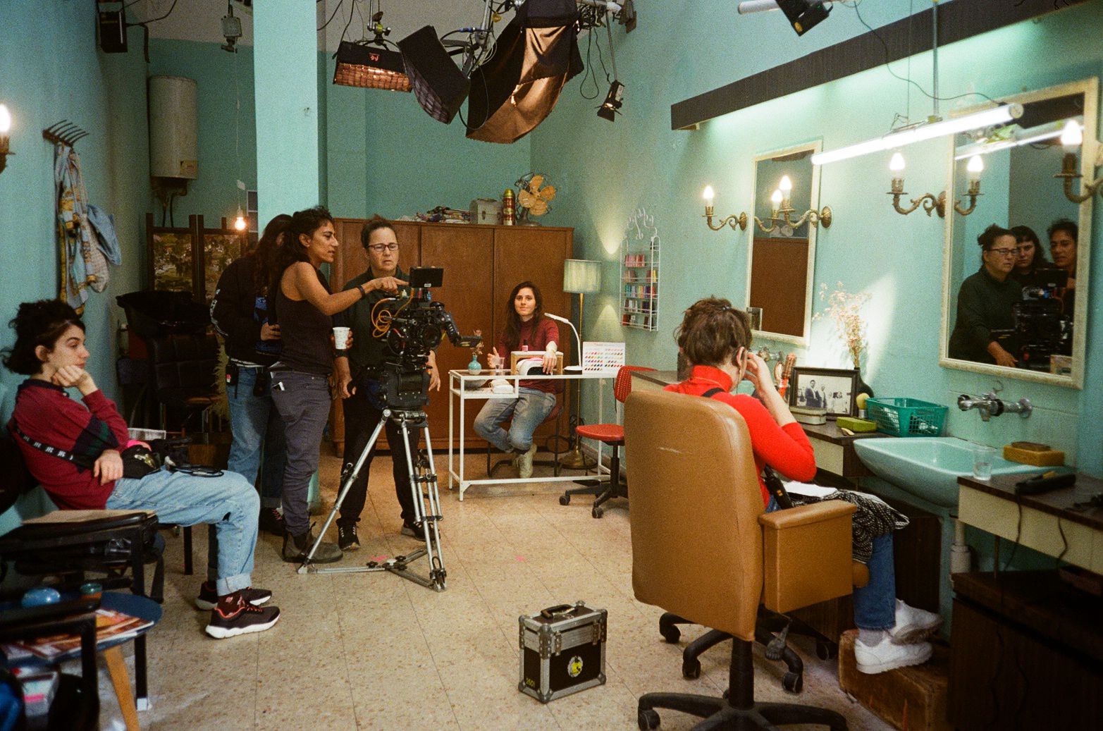 Behind the scenes on a Tiara Films production — frame 6