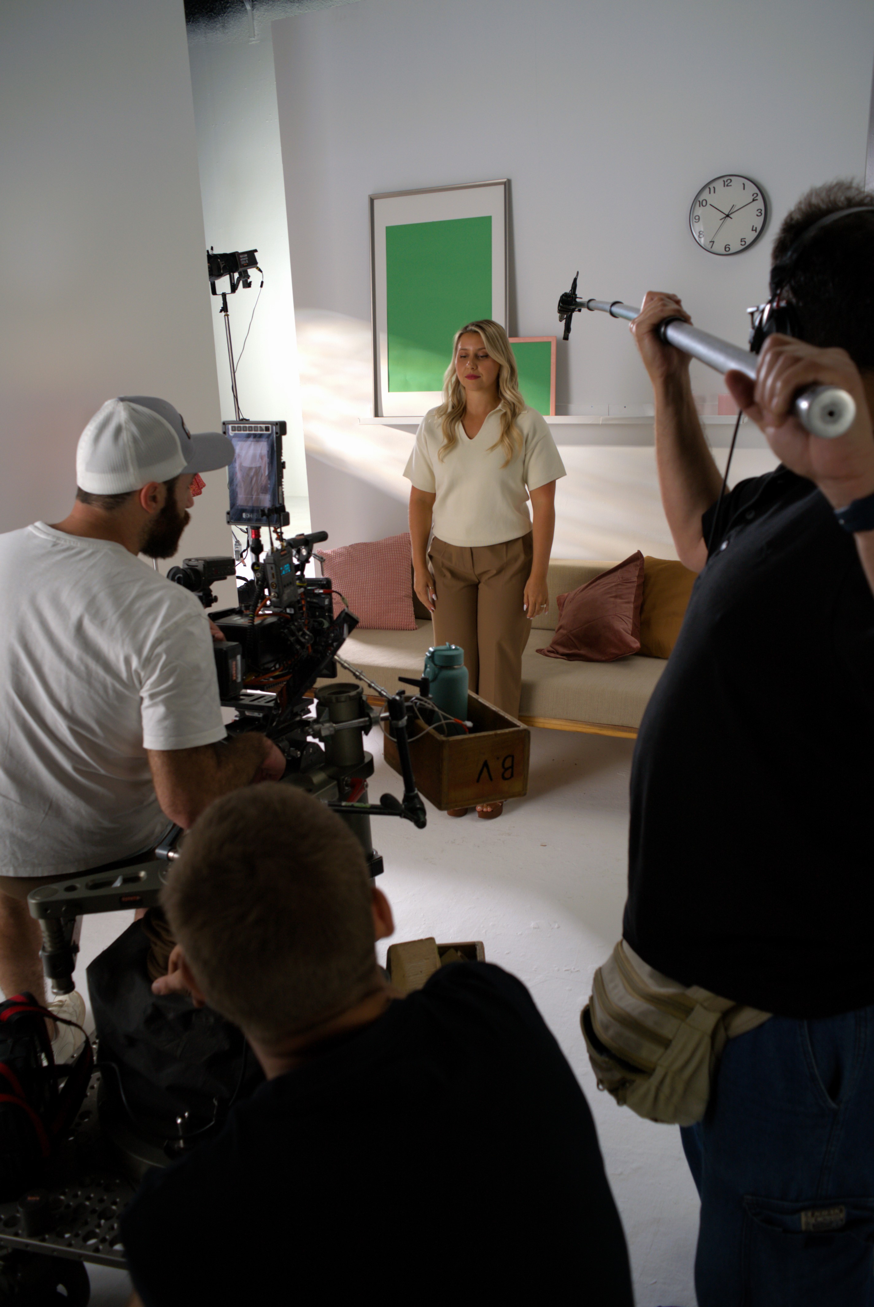 Behind the scenes on a Tiara Films production — frame 4
