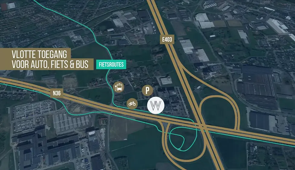 Westwing Park - Roeselare - Westwing Tower - kantoor huren, kantoor kopen