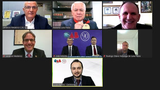 OAB-PB homenageia advogado Roberto Costa de Luna Freire com entrega da medalha Lylia Guedes