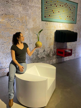 arte contemporáneo plantas