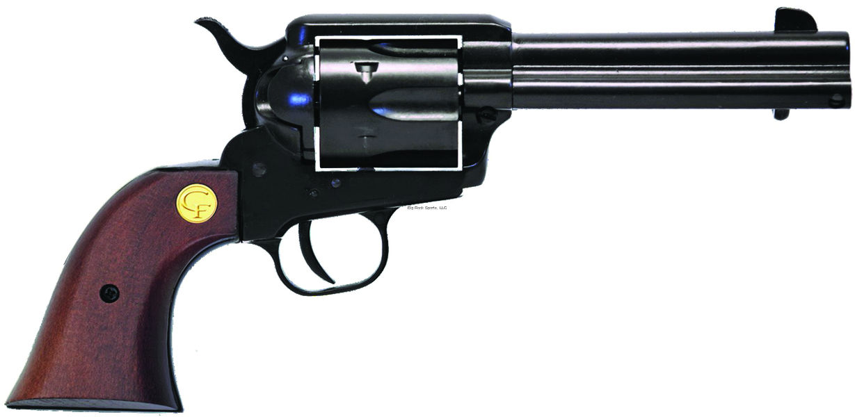 (In Store Only) Chiappa 340.053 1873 Single Action Revolver 22 LR SAA, Blk, 4.75