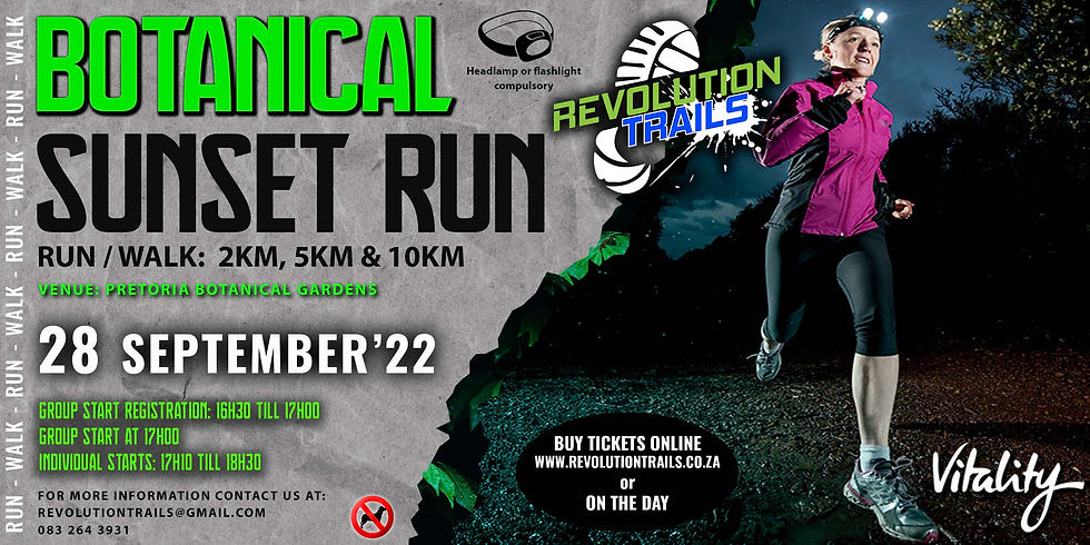 Botanical Sunset Run/Walk