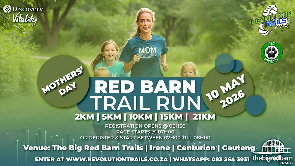 Mothers' Day Red Barn Trail Run/Walk